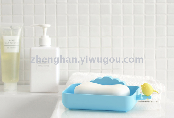 Cartoon kitten soap box no trace paste bathroom bathroom creative wall soap soap rack Cartoon kitten soap box no trace paste bathroom bathroom creative wall soap soap rack