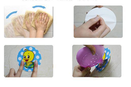 Cute Little Duck Suction Cup Drain Soap Box Creative Soap Box Soap Holder Strong Wall-Mounted Soap Box