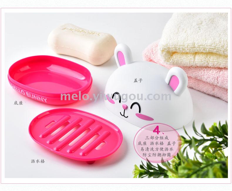 Cute rabbit soap container, soap box Cute rabbit soap container, soap box