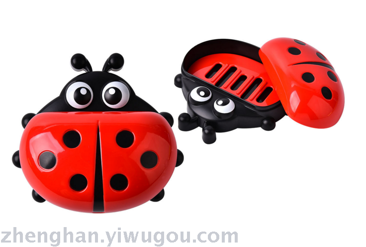 Soap soap box cartoon Ladybug soap box cylinder soap Soap soap box cartoon Ladybug soap box cylinder soap