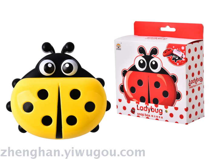 Soap soap box cartoon Ladybug soap box cylinder soap Soap soap box cartoon Ladybug soap box cylinder soap