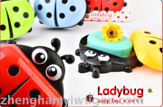 Soap soap box cartoon Ladybug soap box cylinder soap Soap soap box cartoon Ladybug soap box cylinder soap
