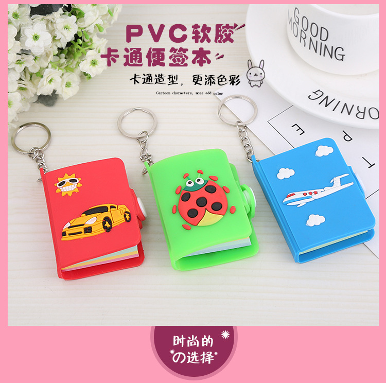 Korean Cartoon Cute PVC Flexible Glue Sticky Notes Creative Personality Notepad Mini Office Tearable Note Sticker Korean Cartoon Cute PVC Flexible Glue Sticky Notes Creative Personality Notepad Mini Office Tearable Note Sticker