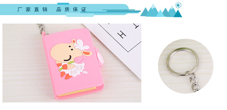 Korean Cartoon Cute PVC Flexible Glue Sticky Notes Creative Personality Notepad Mini Office Tearable Note Sticker Korean Cartoon Cute PVC Flexible Glue Sticky Notes Creative Personality Notepad Mini Office Tearable Note Sticker