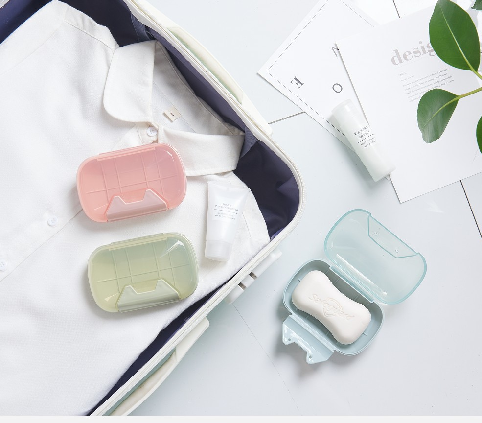 Diamond Soap Box (Travel Style) with Lid Lock Soap Box Soap Box Creative Soap Box Wholesale Diamond Soap Box (Travel Style) with Lid Lock Soap Box Soap Box Creative Soap Box Wholesale