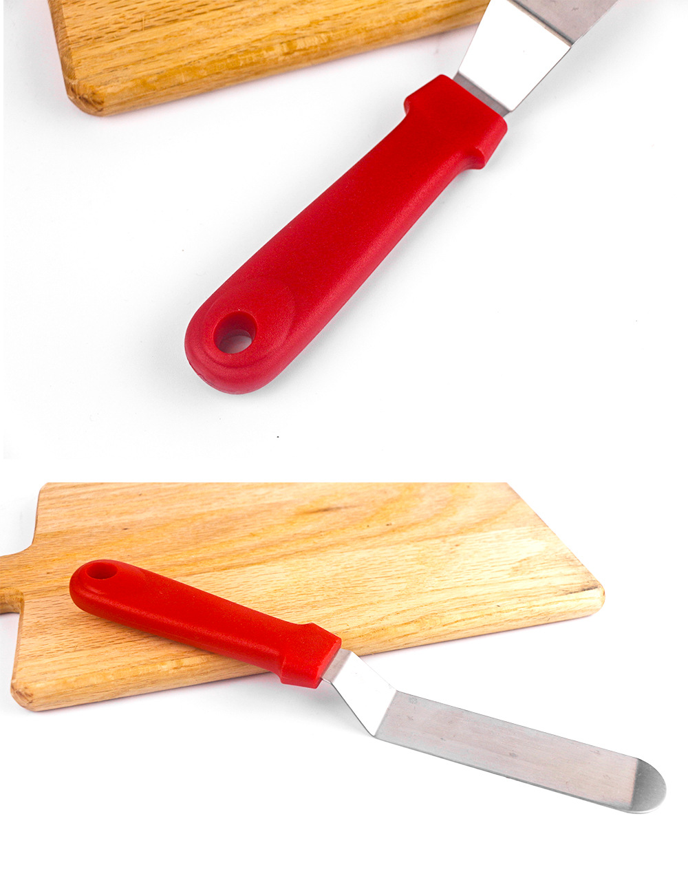 Factory in Stock Stainless Steel Butter Knife Plastic Handle Straight Pie Knife Baking Cake Palette Knife Bread Knife Factory in Stock Stainless Steel Butter Knife Plastic Handle Straight Pie Knife Baking Cake Palette Knife Bread Knife