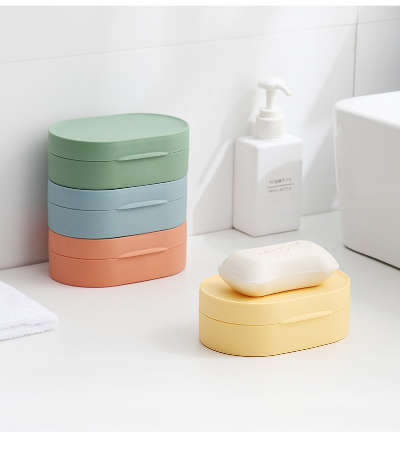 Nordic Creative Desktop Soap Box Bathroom Soap Holer Soap Box Soap Box Bathroom Soap Box Soap Box Sealed with Lid Travel Nordic Creative Desktop Soap Box Bathroom Soap Holer Soap Box Soap Box Bathroom Soap Box Soap Box Sealed with Lid Travel