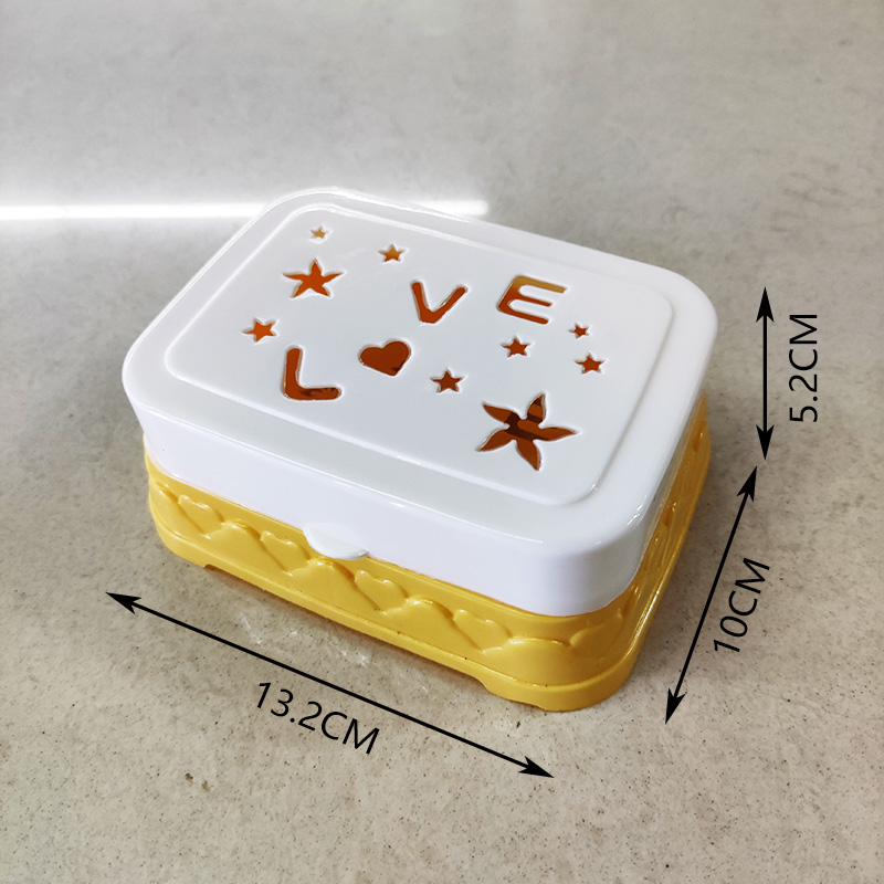 Soap Box Punch-Free Wall-Mounted Soap Dish Soap Box with Lid Waterproof Double Layer Drain Soap Box Soap Dish Soap Box Soap Box Punch-Free Wall-Mounted Soap Dish Soap Box with Lid Waterproof Double Layer Drain Soap Box Soap Dish Soap Box