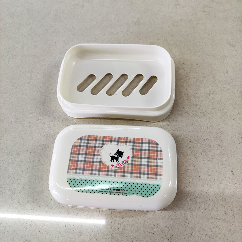 Soap Box Punch-Free Wall-Mounted Soap Dish Soap Box with Lid Waterproof Double Layer Drain Soap Box Soap Dish Soap Box Soap Box Punch-Free Wall-Mounted Soap Dish Soap Box with Lid Waterproof Double Layer Drain Soap Box Soap Dish Soap Box