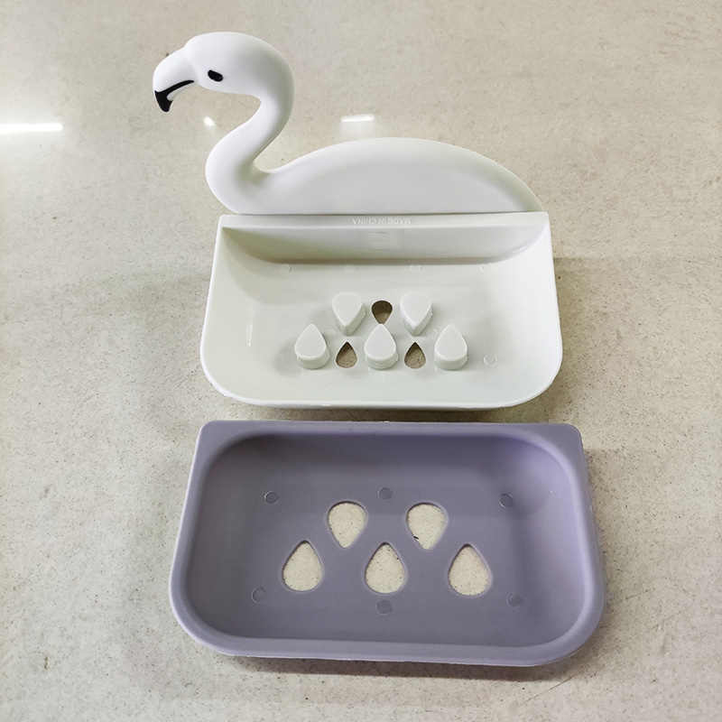 Soap Box Punch-Free Wall-Mounted Soap Dish Soap Box with Lid Waterproof Double Layer Drain Soap Box Soap Dish Soap Box Soap Box Punch-Free Wall-Mounted Soap Dish Soap Box with Lid Waterproof Double Layer Drain Soap Box Soap Dish Soap Box