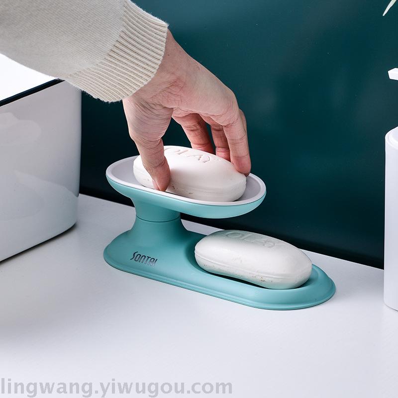 For your rolating double SOAP box, the home BATHROOM SOAP box