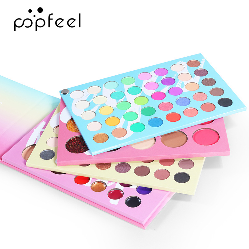 Popfeel 121 Color Makeup Palette Four-Layer Stereo Comprehensive Makeup Palette