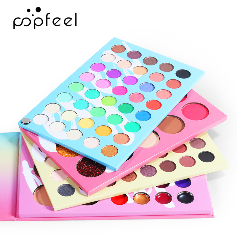 Popfeel 121 Color Makeup Palette Four-Layer Stereo Comprehensive Makeup Palette