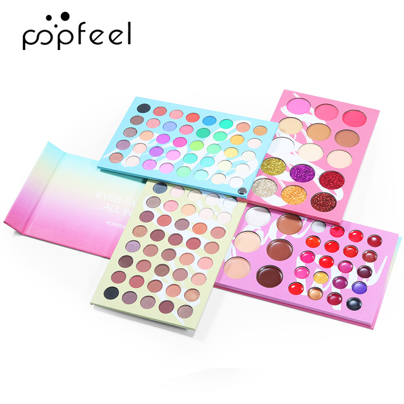 Popfeel 121 Color Makeup Palette Four-Layer Stereo Comprehensive Makeup Palette