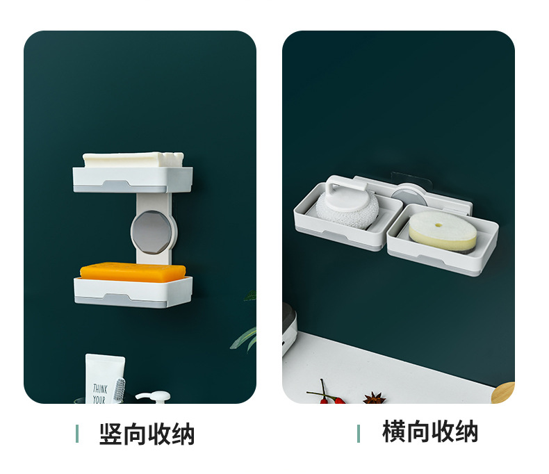 Spot Supply sucker SOAP Box Wall Hanging Type Asphalt box Toilet Wall without punching wholesale Spot Supply sucker SOAP Box Wall Hanging Type Asphalt box Toilet Wall without punching wholesale