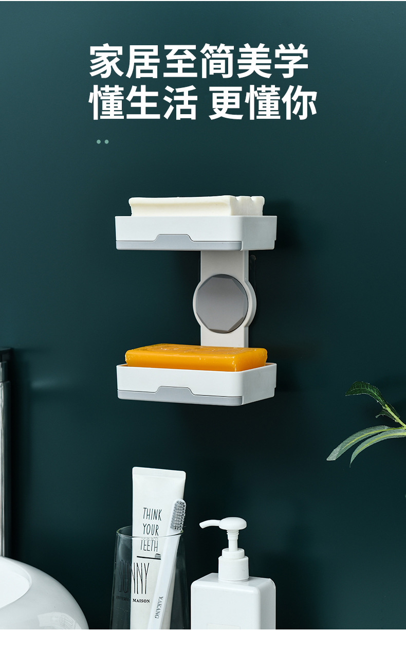Spot Supply sucker SOAP Box Wall Hanging Type Asphalt box Toilet Wall without punching wholesale Spot Supply sucker SOAP Box Wall Hanging Type Asphalt box Toilet Wall without punching wholesale