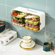 Household Sliding Door Plastic Insulated Vegetable Cover Multi-Layer Dustproof Fly Preservation Food Cover Kitchen Removable Dish Cover Household Sliding Door Plastic Insulated Vegetable Cover Multi-Layer Dustproof Fly Preservation Food Cover Kitchen Removable Dish Cover