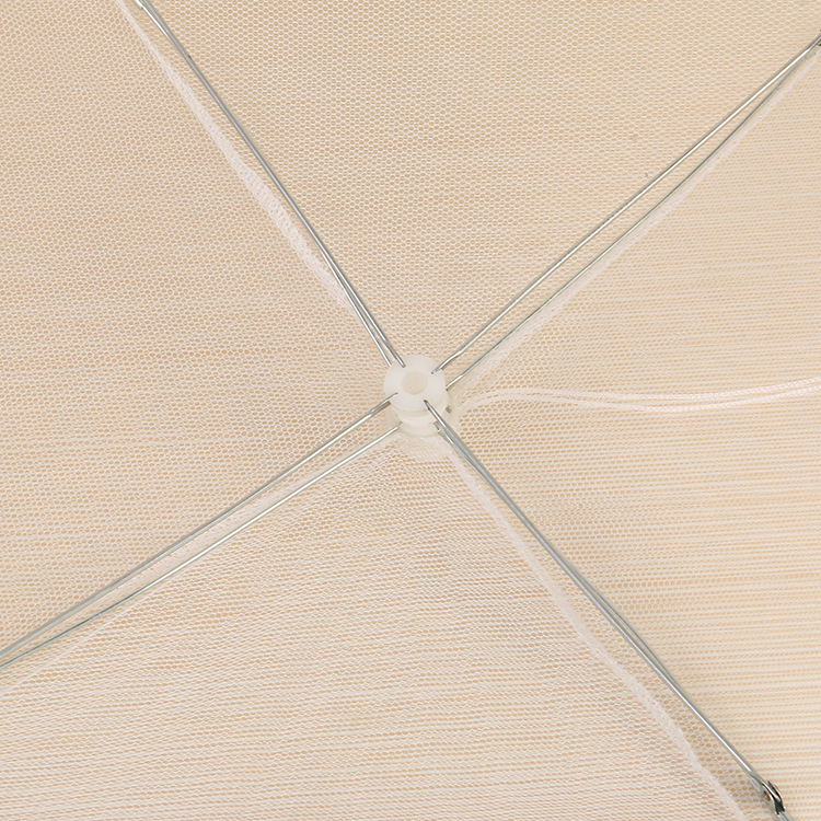 Simple Solid Color Square Folding Removable and Washable Mesh Table Cover Dish Cover Anti Fly Food Cover Factory Direct Sales