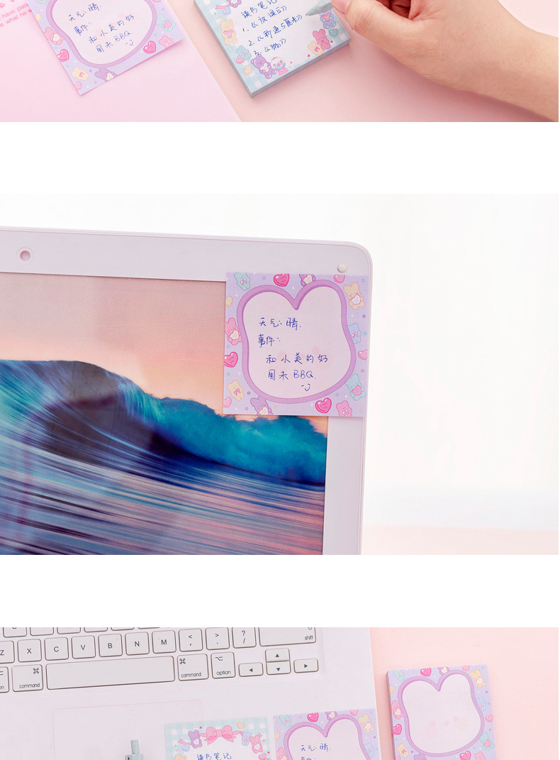 Zhishun Ins Pink Girl Sweetheart Candy Notepad Student Message-Leaving Sticky Note Creative N Times Sticker Sticky Notes Zhishun Ins Pink Girl Sweetheart Candy Notepad Student Message-Leaving Sticky Note Creative N Times Sticker Sticky Notes
