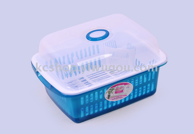 Plastic bowl dish rack with cover drop kitchen cleaning basin Plastic bowl dish rack with cover drop kitchen cleaning basin