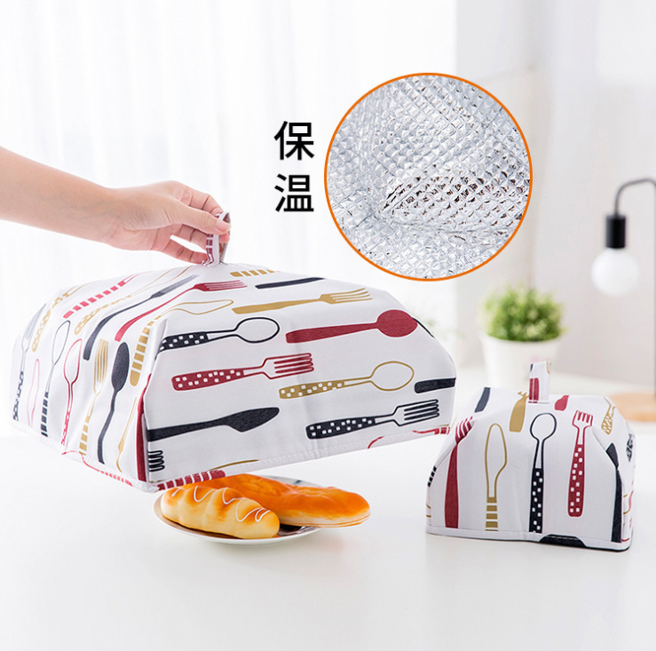 Kitchen Insulation Food Cover Dish Cover Folding Cover