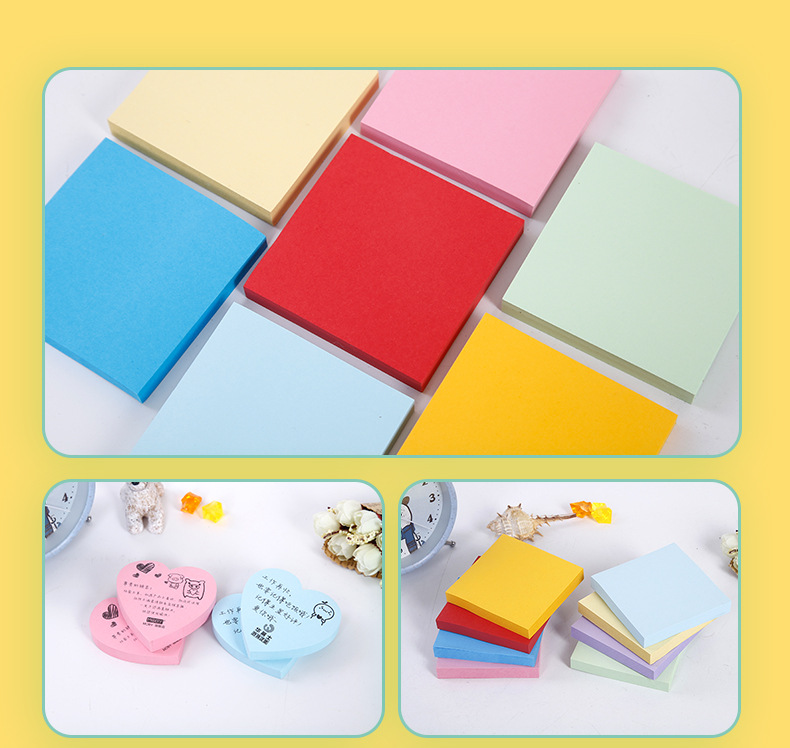 Cute Color Takeaway Sticky Notes Custom Cartoon Notepad Note Sticker Set Note Paper Tear-off Sticky Note Sticky Notes Cute Color Takeaway Sticky Notes Custom Cartoon Notepad Note Sticker Set Note Paper Tear-off Sticky Note Sticky Notes