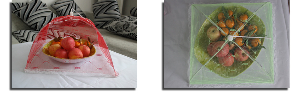 Our Factory Specializes in Producing Food Cover Printing Food Cover Dish Umbrella Fly Cover Shrink Square Vegetable Cover
