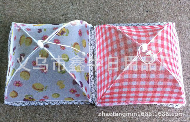 Our Factory Specializes in Producing Food Cover Printing Food Cover Dish Umbrella Fly Cover Shrink Square Vegetable Cover