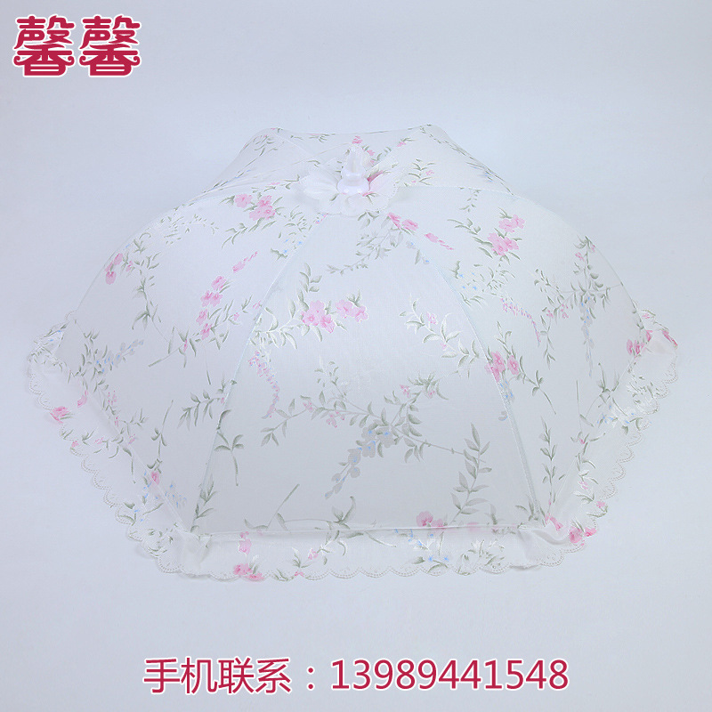 Round small transparent mesh restaurant household special dish cover son simple food cover custom yiwu manufacturers