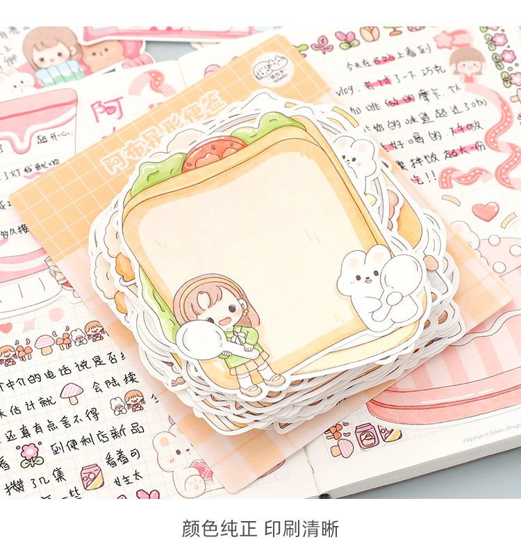 Tirado Abu Shaped Note 2 Cute Girl Writing Background Hand Ledger Sticker Plan Hand Account Note Wholesale Tirado Abu Shaped Note 2 Cute Girl Writing Background Hand Ledger Sticker Plan Hand Account Note Wholesale