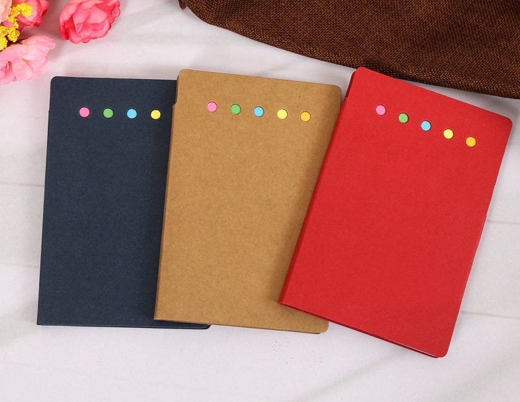 Cowhide Combination Note Sticker Logo Notepad with Pen Notepad New Sticky Notes Exhibition Gift Kraft Paper Cowhide Combination Note Sticker Logo Notepad with Pen Notepad New Sticky Notes Exhibition Gift Kraft Paper