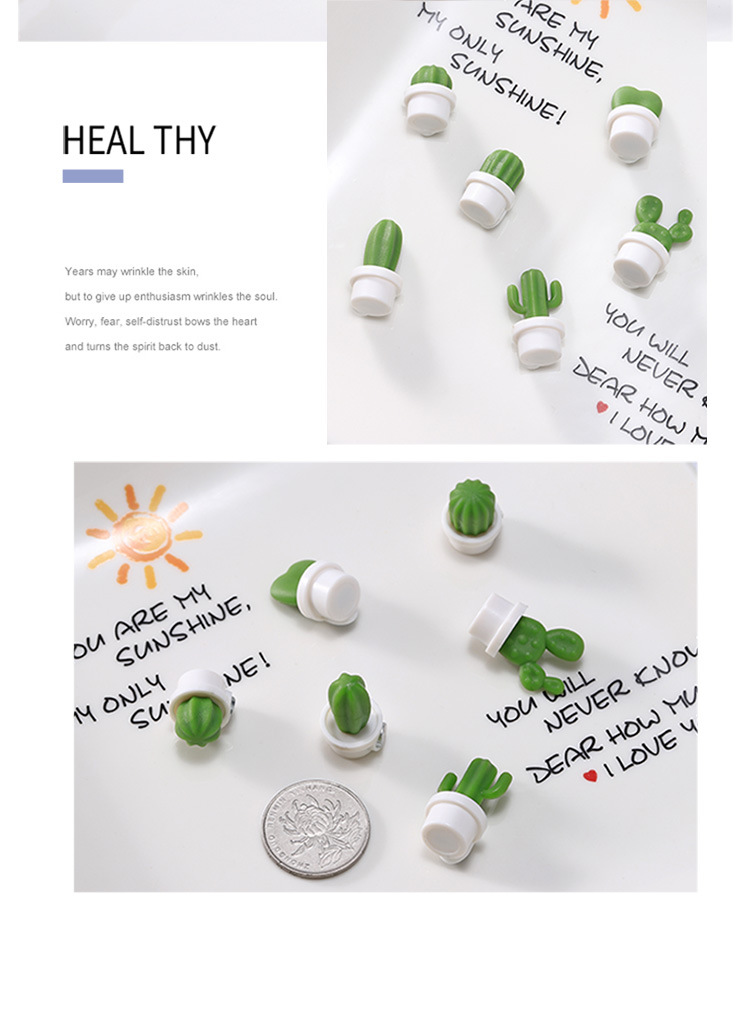 Kitchen Sticky Note Cactus Refrigerator Magnet Succulents Message Sticker Magnetic Cute Cartoon Magnetic Stickers 6 Pack Kitchen Sticky Note Cactus Refrigerator Magnet Succulents Message Sticker Magnetic Cute Cartoon Magnetic Stickers 6 Pack