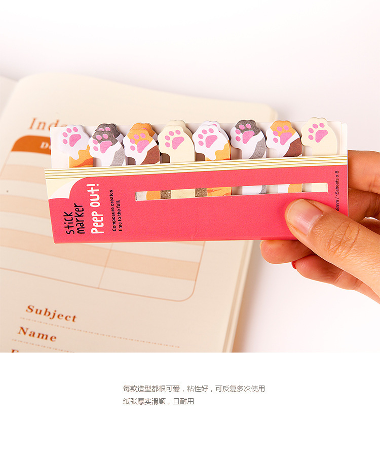 Cute Japan and South Korea Stationery Regimented Rows Animal Bookmarks Post-It Notes n ci tie Note Pad Notes Message Sticker Cute Japan and South Korea Stationery Regimented Rows Animal Bookmarks Post-It Notes n ci tie Note Pad Notes Message Sticker