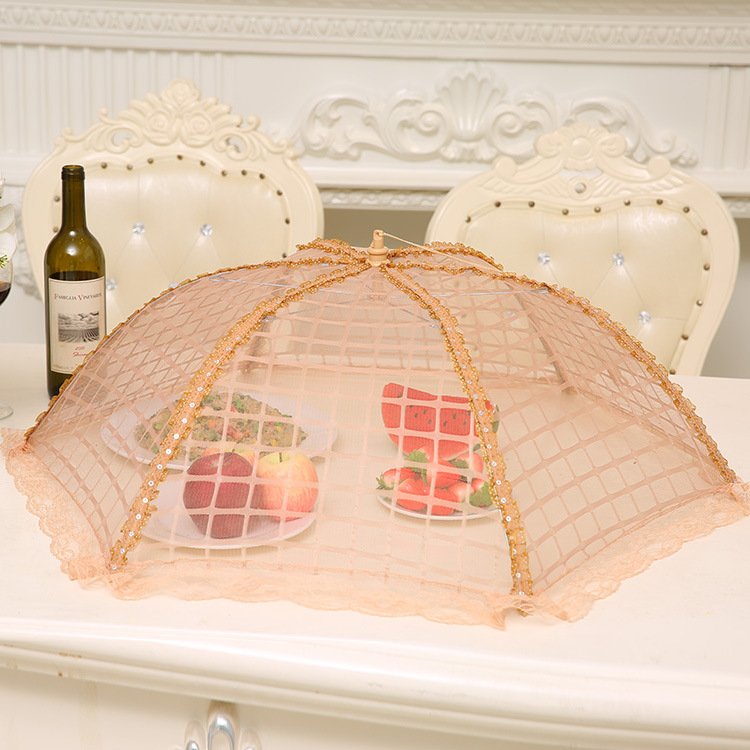 Table Cover FlyProof Food Cover Rectangular Food Cover Home Cover Dining Table Cover Leftover Cover Dish Umbrella