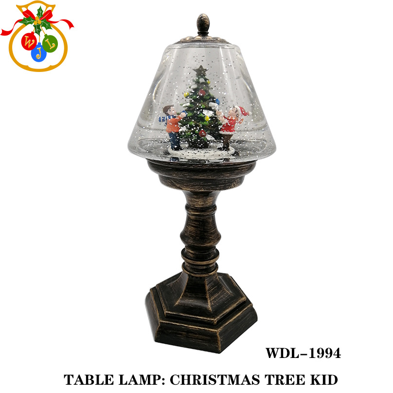 WDL-1994 Christmas USB + Music Table Lamp Mobile Night Light Interior Decoration