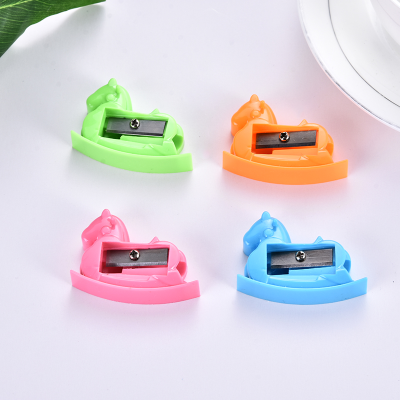 Student pencil sharpener Creative simple cartoon series pencil sharpener children manual stationery Student pencil sharpener Creative simple cartoon series pencil sharpener children manual stationery