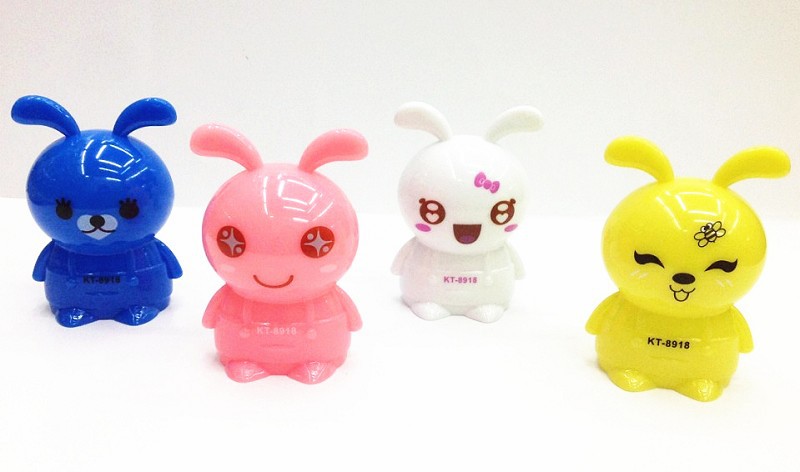 Creative cute Student Award Cartoon Clock double hole pencil Sharpener Pencil Sharpener cute sharpener