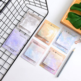 Creative Elegant Gradient Message Ins Style Note N Times Sticker Notepad Sticky Notes Memo Office Learning