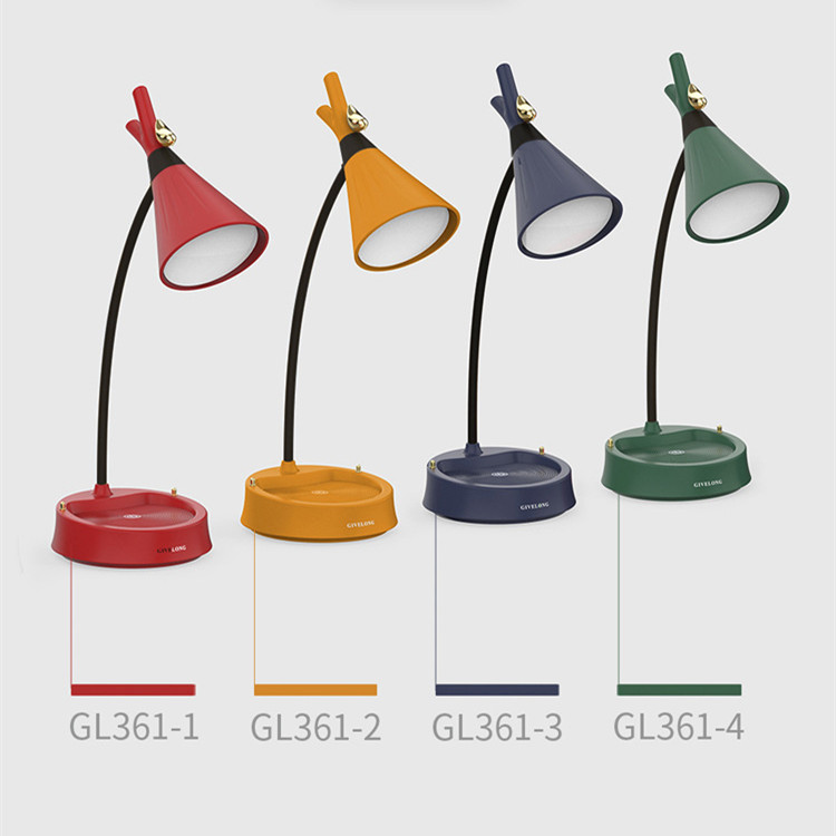 New Nordic Bird Table Lamp Modern Minimalist Touch Table Lamp Student Dormitory Led Eye Protection Table Lamp Reading Lamp