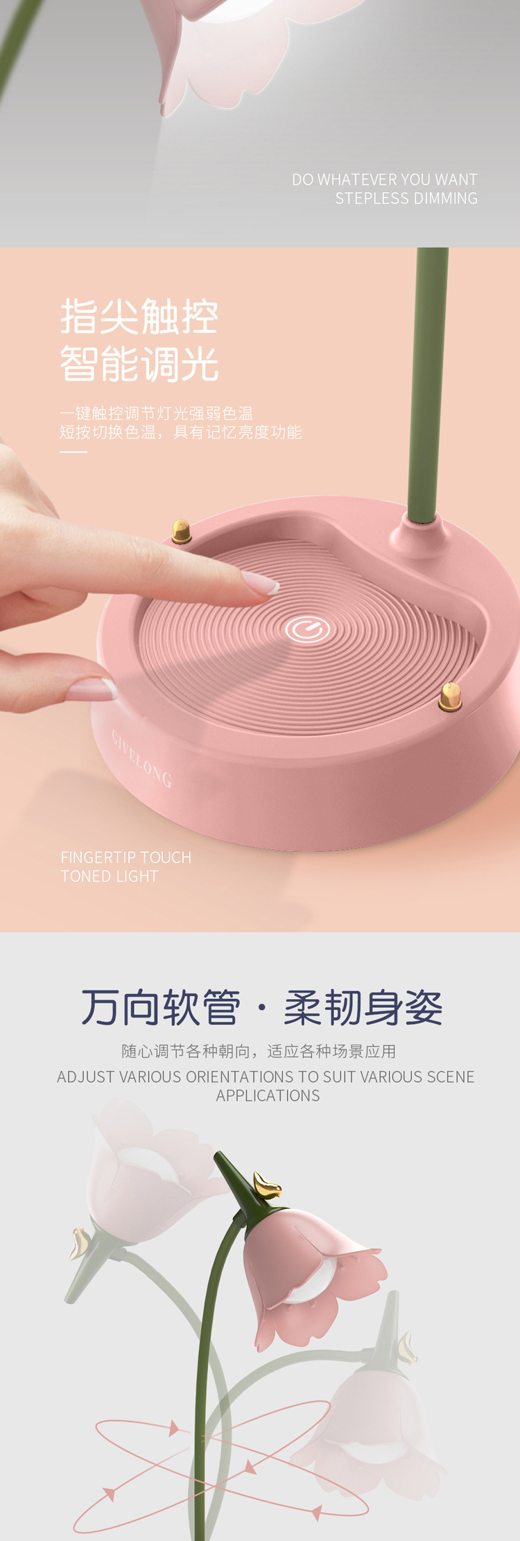 New Nordic Bird Table Lamp Modern Minimalist Touch Table Lamp Student Dormitory Led Eye Protection Table Lamp Reading Lamp New Nordic Bird Table Lamp Modern Minimalist Touch Table Lamp Student Dormitory Led Eye Protection Table Lamp Reading Lamp