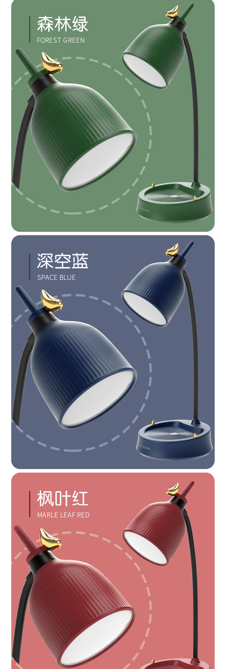 New Nordic Bird Table Lamp Modern Minimalist Touch Table Lamp Student Dormitory Led Eye Protection Table Lamp Reading Lamp New Nordic Bird Table Lamp Modern Minimalist Touch Table Lamp Student Dormitory Led Eye Protection Table Lamp Reading Lamp