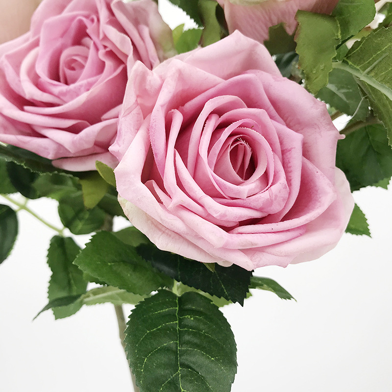 Moist Feeling Rose Living Room Table Decoration Long Branch Fake Flower Wedding Photography Flower Wall Layout Matching Moist Feeling Rose Living Room Table Decoration Long Branch Fake Flower Wedding Photography Flower Wall Layout Matching
