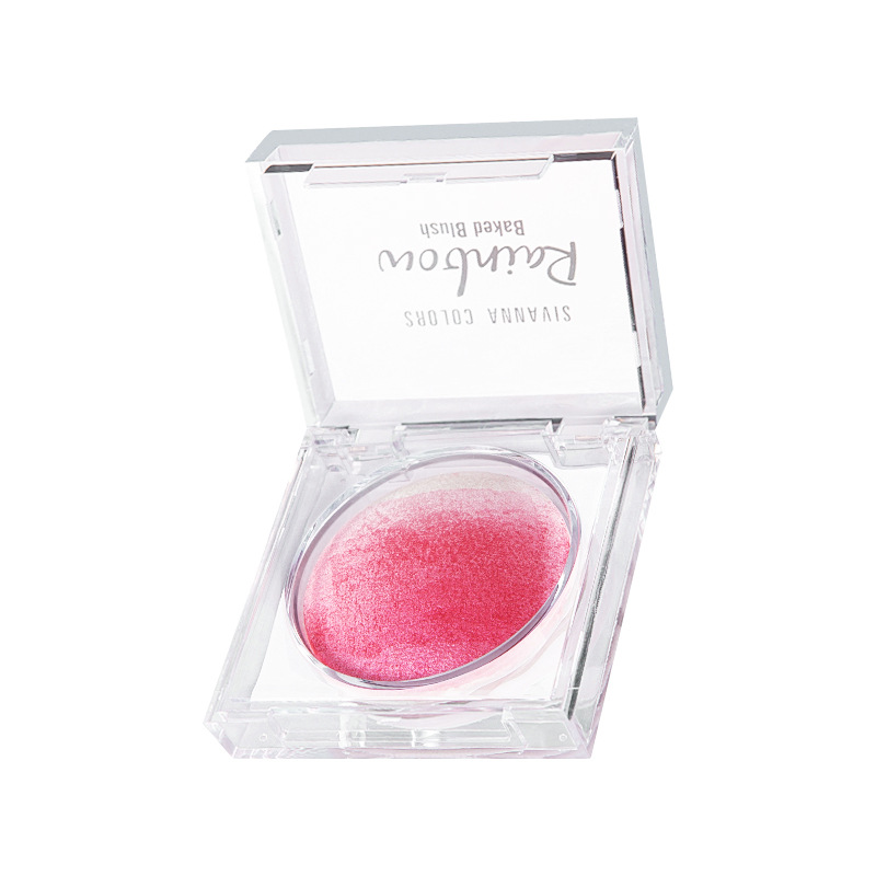 Thailand Sivanna Siwei Na Blush Highlight Makeup Palette Nude Makeup Natural Red Female Repair Orange Three-in-One