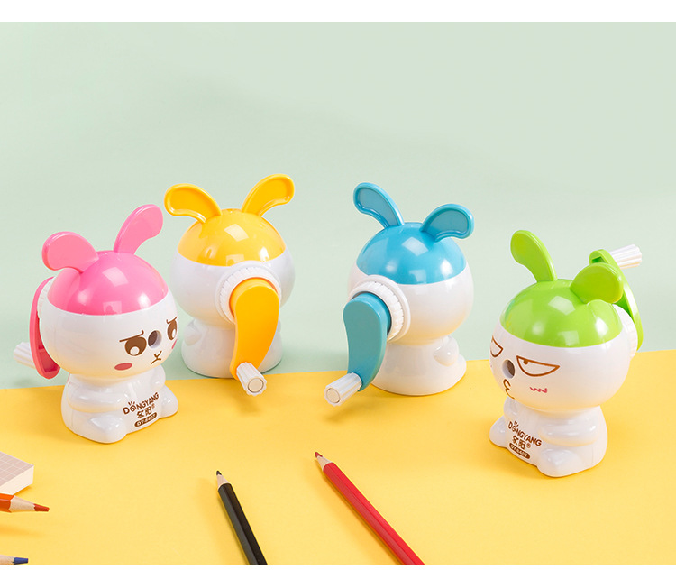 Dong Yang Stationery dy-8407 Korean Cartoon Rabbit students Automatic Pen Sharpening machine Pencil sharpener manufacturer Wholesale Dong Yang Stationery dy-8407 Korean Cartoon Rabbit students Automatic Pen Sharpening machine Pencil sharpener manufacturer Wholesale