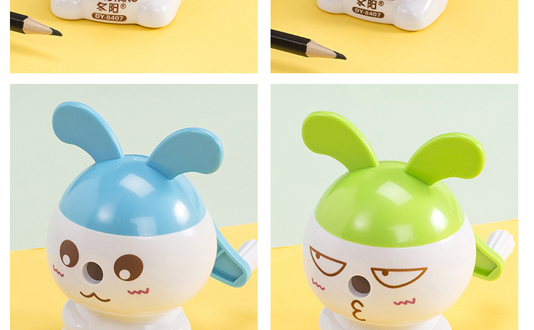 Dong Yang Stationery dy-8407 Korean Cartoon Rabbit students Automatic Pen Sharpening machine Pencil sharpener manufacturer Wholesale Dong Yang Stationery dy-8407 Korean Cartoon Rabbit students Automatic Pen Sharpening machine Pencil sharpener manufacturer Wholesale