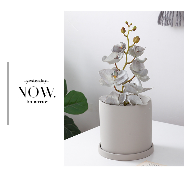 Nordic Ins Simple Ceramic Flower Pot Morandi Style Succulents Flower Pot Modern and Unique Green Radish Rose Palette Nordic Ins Simple Ceramic Flower Pot Morandi Style Succulents Flower Pot Modern and Unique Green Radish Rose Palette