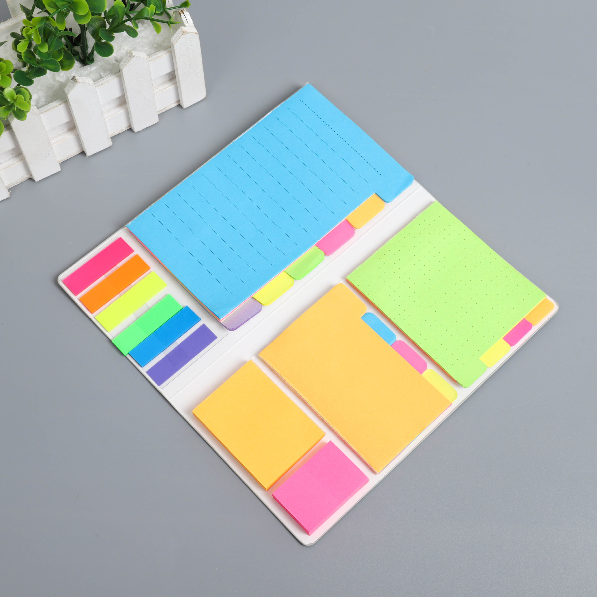 Factory Customized Notepad Creative Sticky Note Customized Paper Brick Note Sticker Combination Special-Shaped Sticky Note Printed Logo