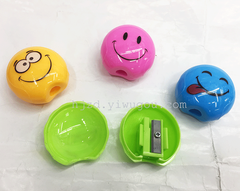 Smiling face of other single hole pencil sharpener, pencil sharpener, pencil sharpener cute
