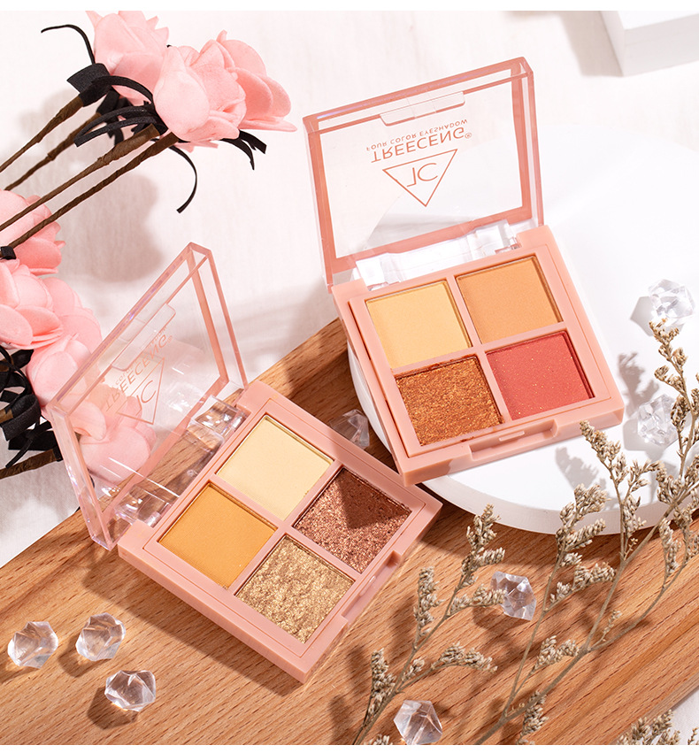 Four Color Eyeshadow Palette Xiaohongshu Hot Recommended 6 Color Eyeshadow Plate Matte Sequins Mashed Potatoes Plate Four Color Eyeshadow Palette Xiaohongshu Hot Recommended 6 Color Eyeshadow Plate Matte Sequins Mashed Potatoes Plate