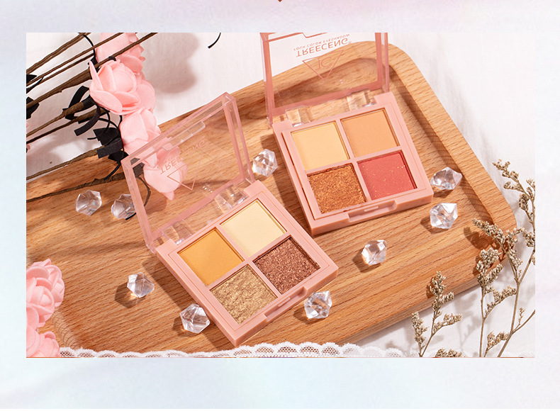 Four Color Eyeshadow Palette Xiaohongshu Hot Recommended 6 Color Eyeshadow Plate Matte Sequins Mashed Potatoes Plate Four Color Eyeshadow Palette Xiaohongshu Hot Recommended 6 Color Eyeshadow Plate Matte Sequins Mashed Potatoes Plate